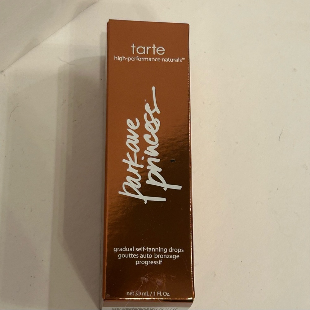 Tarte Park Ave Princess Customizable Glow Drops Self Tan Serum for Spring Summer